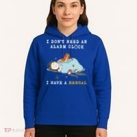 I Have A Bengal Funny Cat Wake Me Up Gift Hoodie thumb 5
