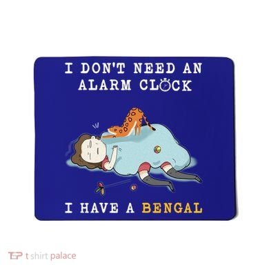 I Have A Bengal Funny Cat Wake Me Up Gift Mousepad