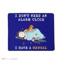 I Have A Bengal Funny Cat Wake Me Up Gift Mousepad thumb 0
