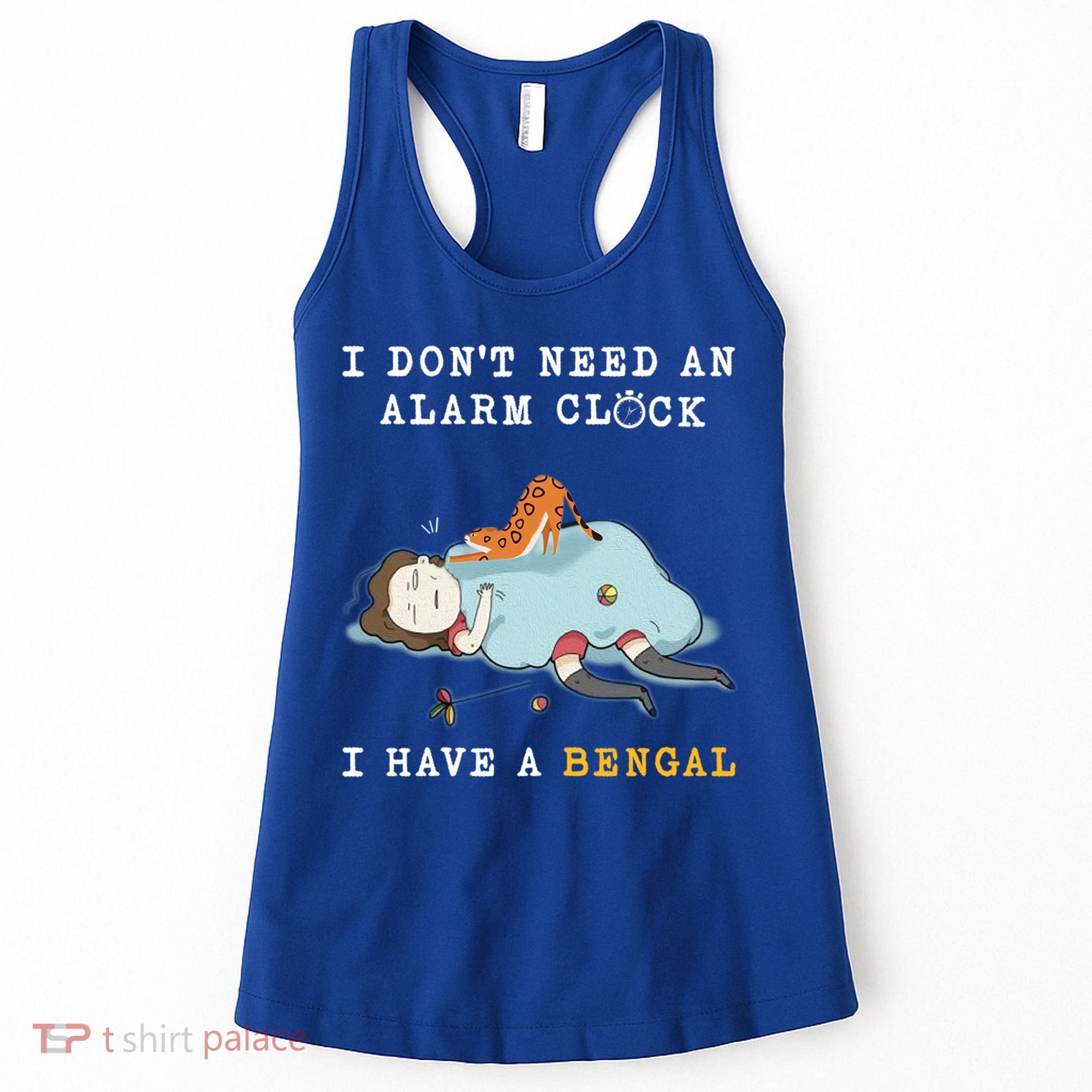 I Have A Bengal Funny Cat Wake Me Up Gift Women's Tank Top