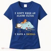 I Have A Bengal Funny Cat Wake Me Up Gift Women's T-Shirt thumb 0