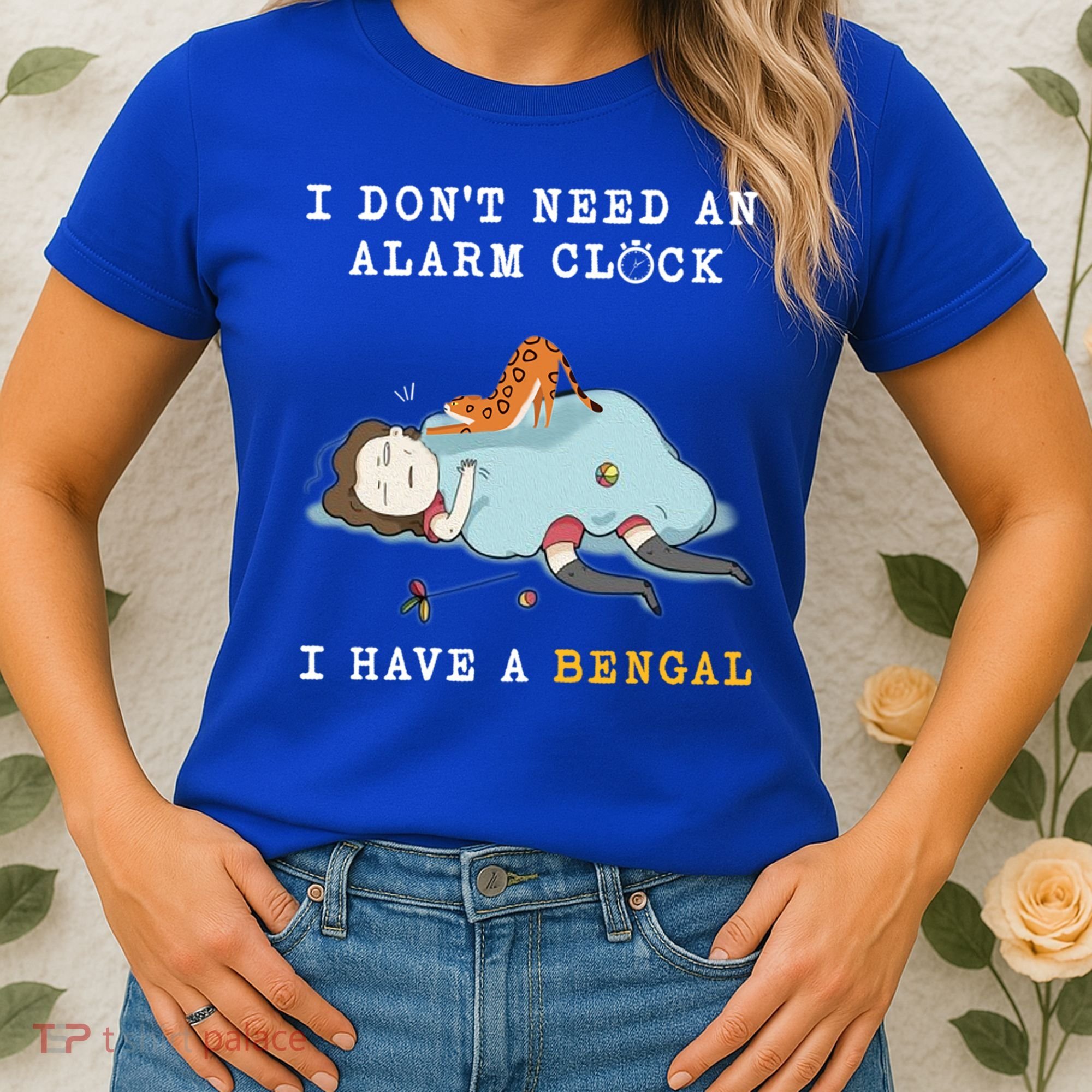 I Have A Bengal Funny Cat Wake Me Up Gift Women's T-Shirt