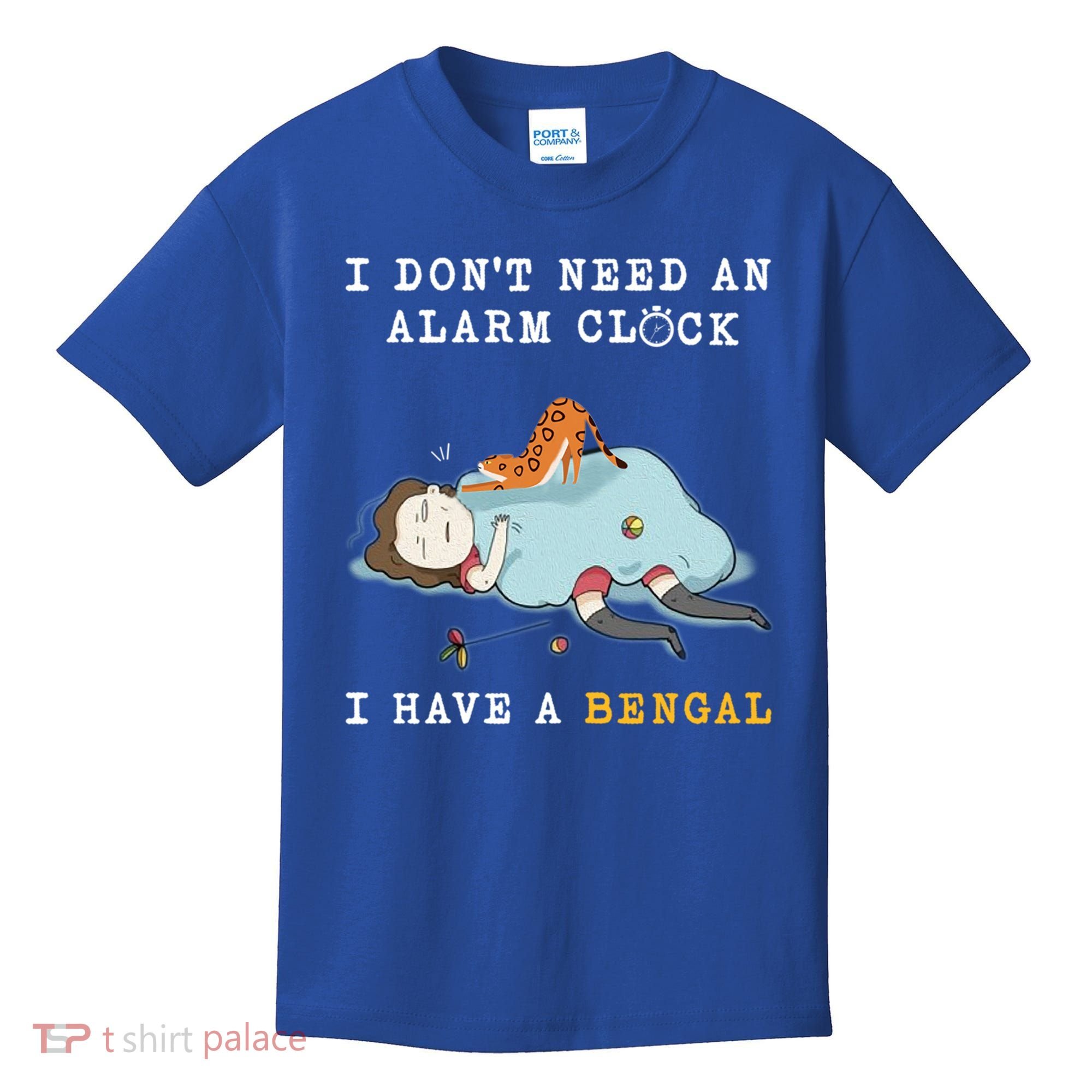 I Have A Bengal Funny Cat Wake Me Up Gift Kids T-Shirt
