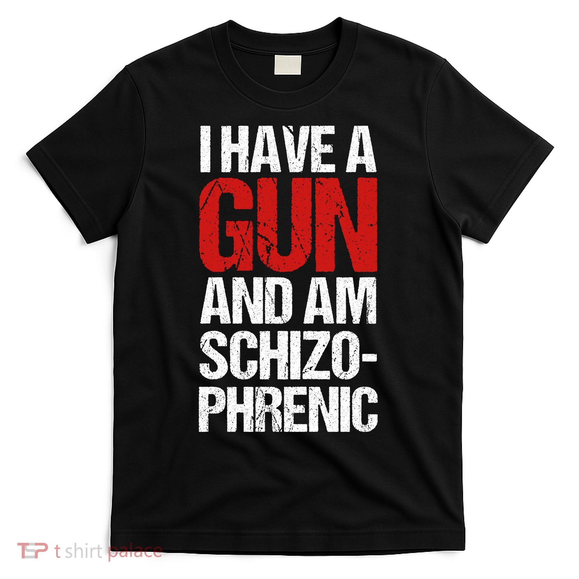 I Have A Gun And Am Schizophrenic T-Shirt