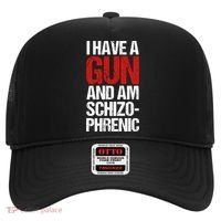 I Have A Gun And Am Schizophrenic Hat thumb 0