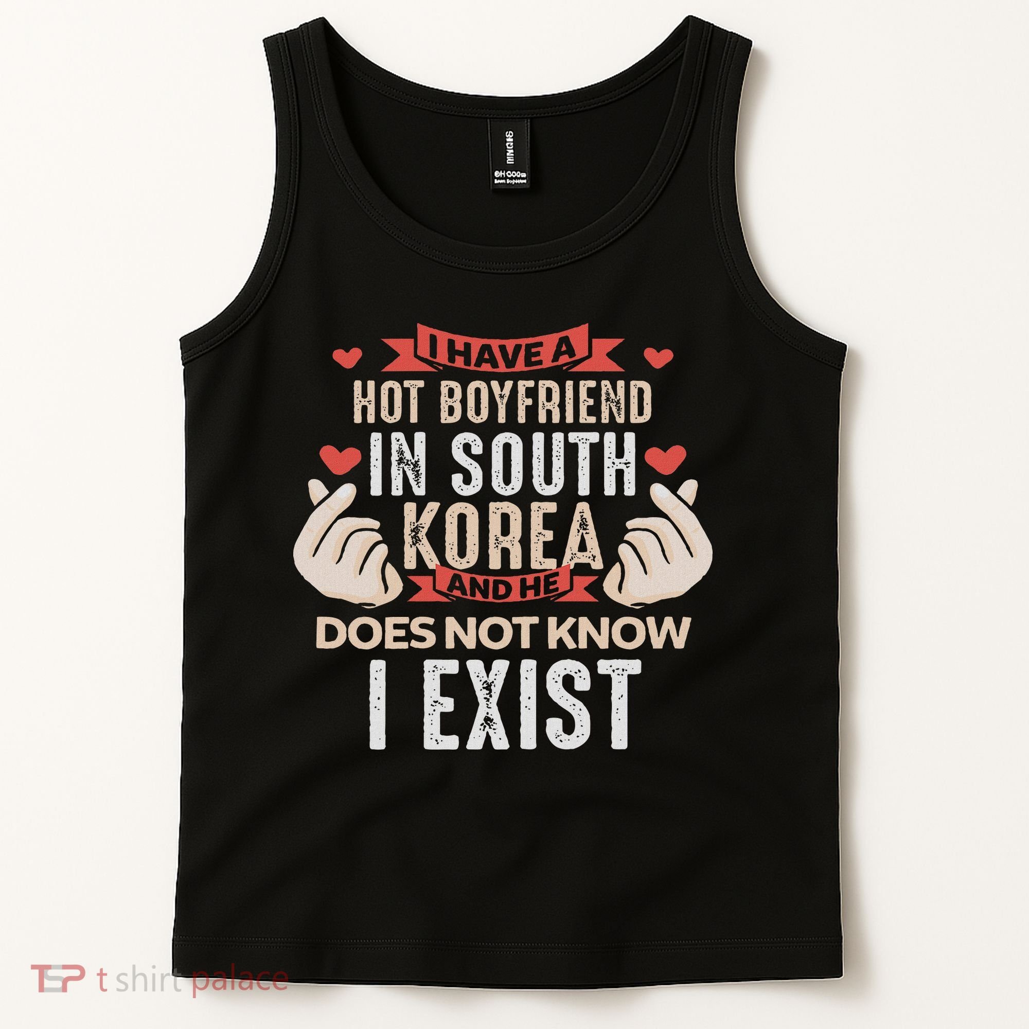 I Have A Boyfriend Who Is Bias Kpop Merch Merchandise Gift Tank Top