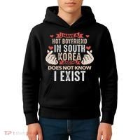I Have A Boyfriend Who Is Bias Kpop Merch Merchandise Gift Kids Hoodie thumb 4