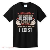 I Have A Boyfriend Who Is Bias Kpop Merch Merchandise Gift Kids T-Shirt thumb 0
