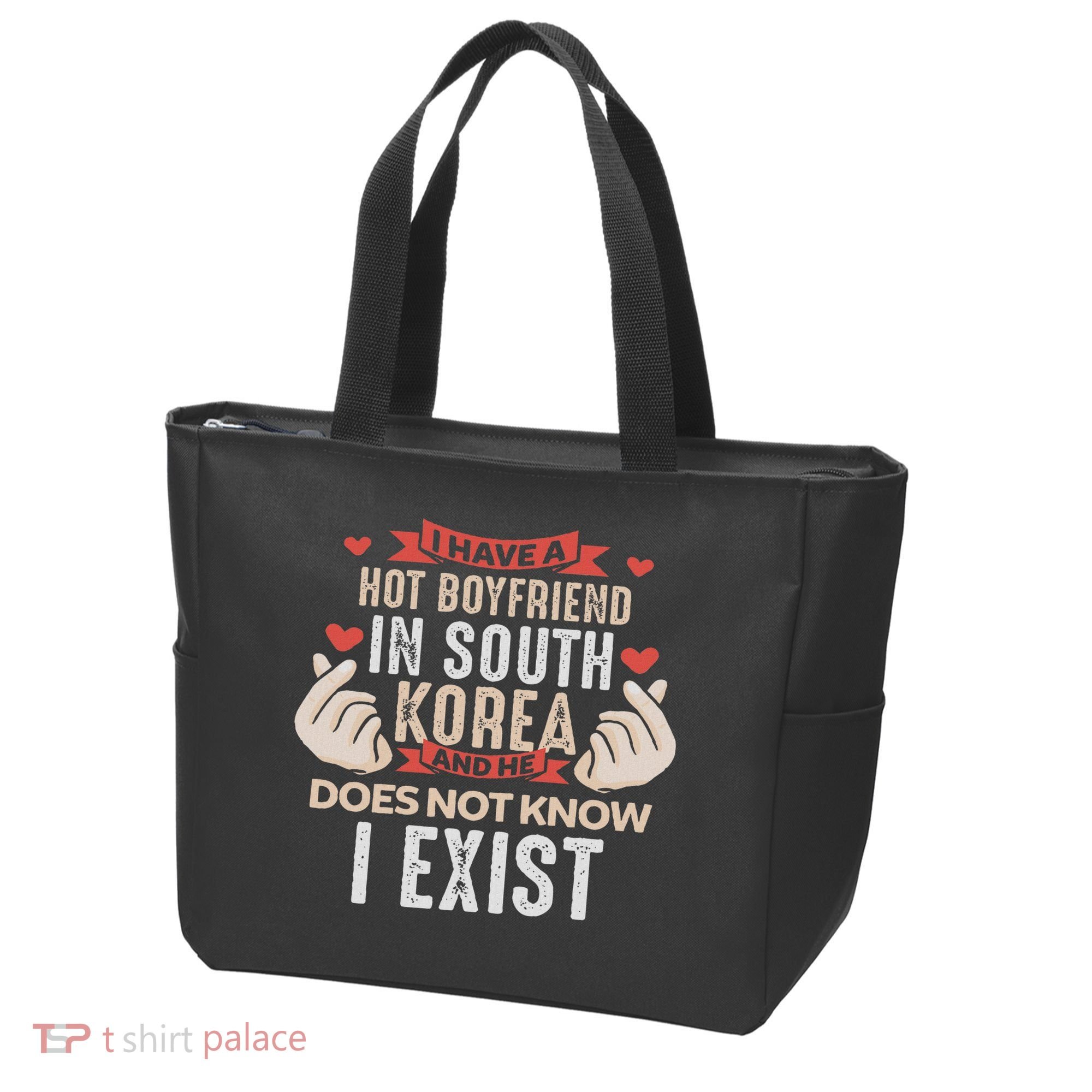 I Have A Boyfriend Who Is Bias Kpop Merch Merchandise Gift Tote Bag