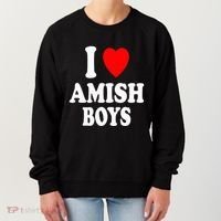 I Heart Amish Attraction Handsome Hot Sexy Women's Sweatshirt thumb 0