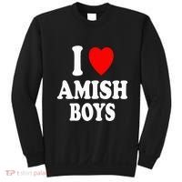 I Heart Amish Attraction Handsome Hot Sexy Sweatshirt thumb 0