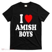 I Heart Amish Attraction Handsome Hot Sexy T-Shirt thumb 0