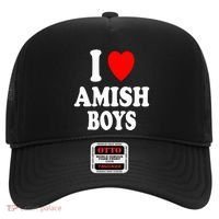I Heart Amish Attraction Handsome Hot Sexy Hat thumb 0