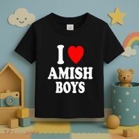 I Heart Amish Attraction Handsome Hot Sexy Toddler T-Shirt thumb 3