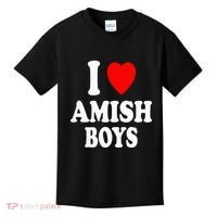I Heart Amish Attraction Handsome Hot Sexy Kids T-Shirt thumb 0