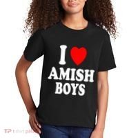 I Heart Amish Attraction Handsome Hot Sexy Kids T-Shirt thumb 2