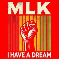 I Have A Dream Martin Luther King Jr Mlk Day Gift Santa Hat thumb 1