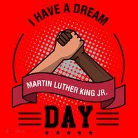 I Have A Dream Day Martin Luther King Jr MLK Trending Gift Idea Santa Hat thumb 1