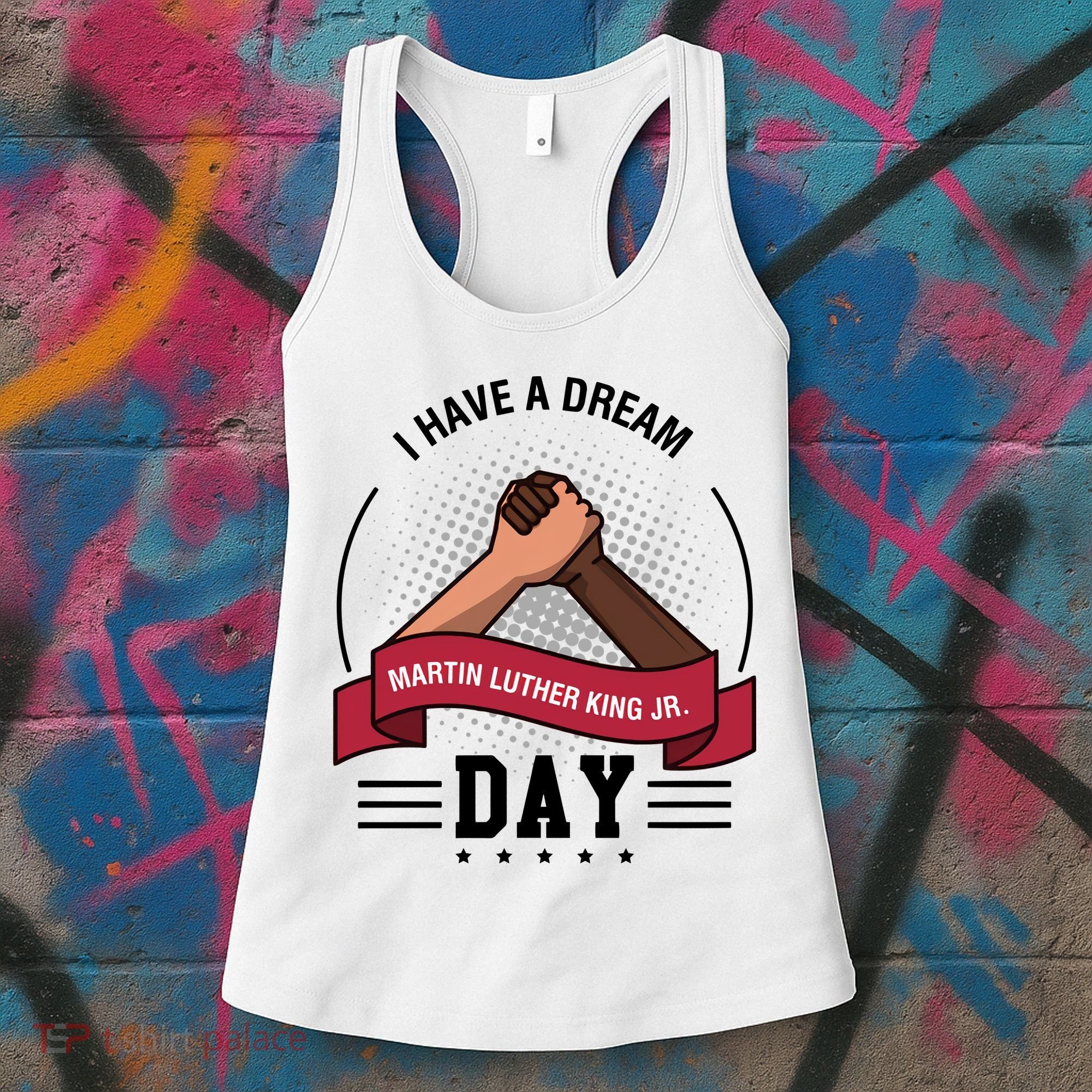 I Have A Dream Day Martin Luther King Jr MLK Trending Gift Idea Women's Tank Top