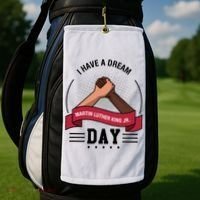 I Have A Dream Day Martin Luther King Jr MLK Trending Gift Idea Golf Towel thumb 2