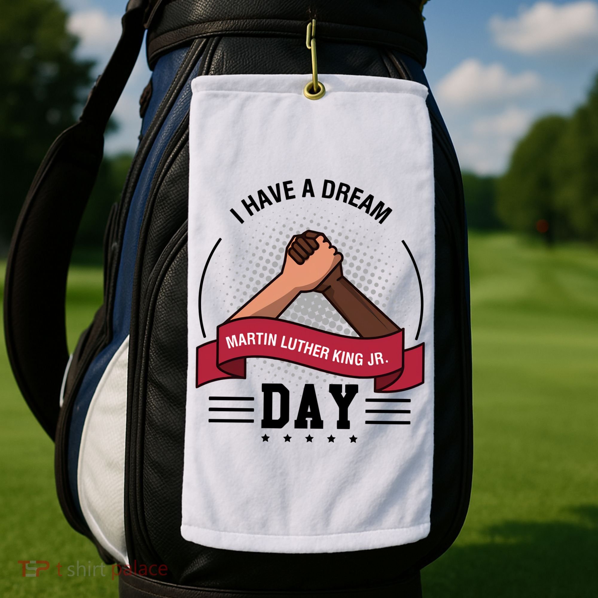 I Have A Dream Day Martin Luther King Jr MLK Trending Gift Idea Golf Towel