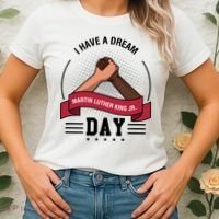I Have A Dream Day Martin Luther King Jr MLK Trending Gift Idea Women's T-Shirt thumb 2