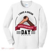I Have A Dream Day Martin Luther King Jr MLK Trending Gift Idea Kids Long Sleeve Shirt thumb 0