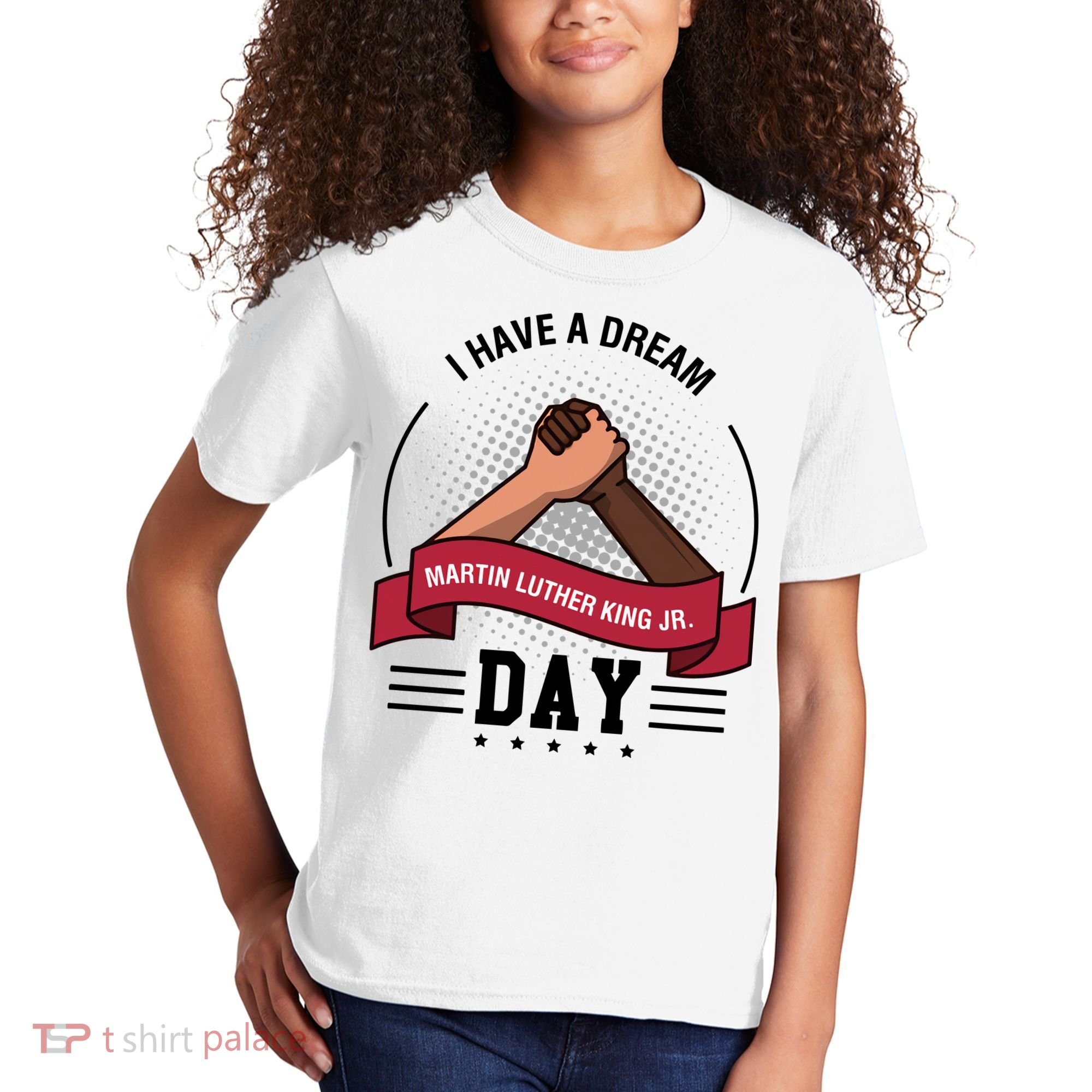 I Have A Dream Day Martin Luther King Jr MLK Trending Gift Idea Kids T-Shirt