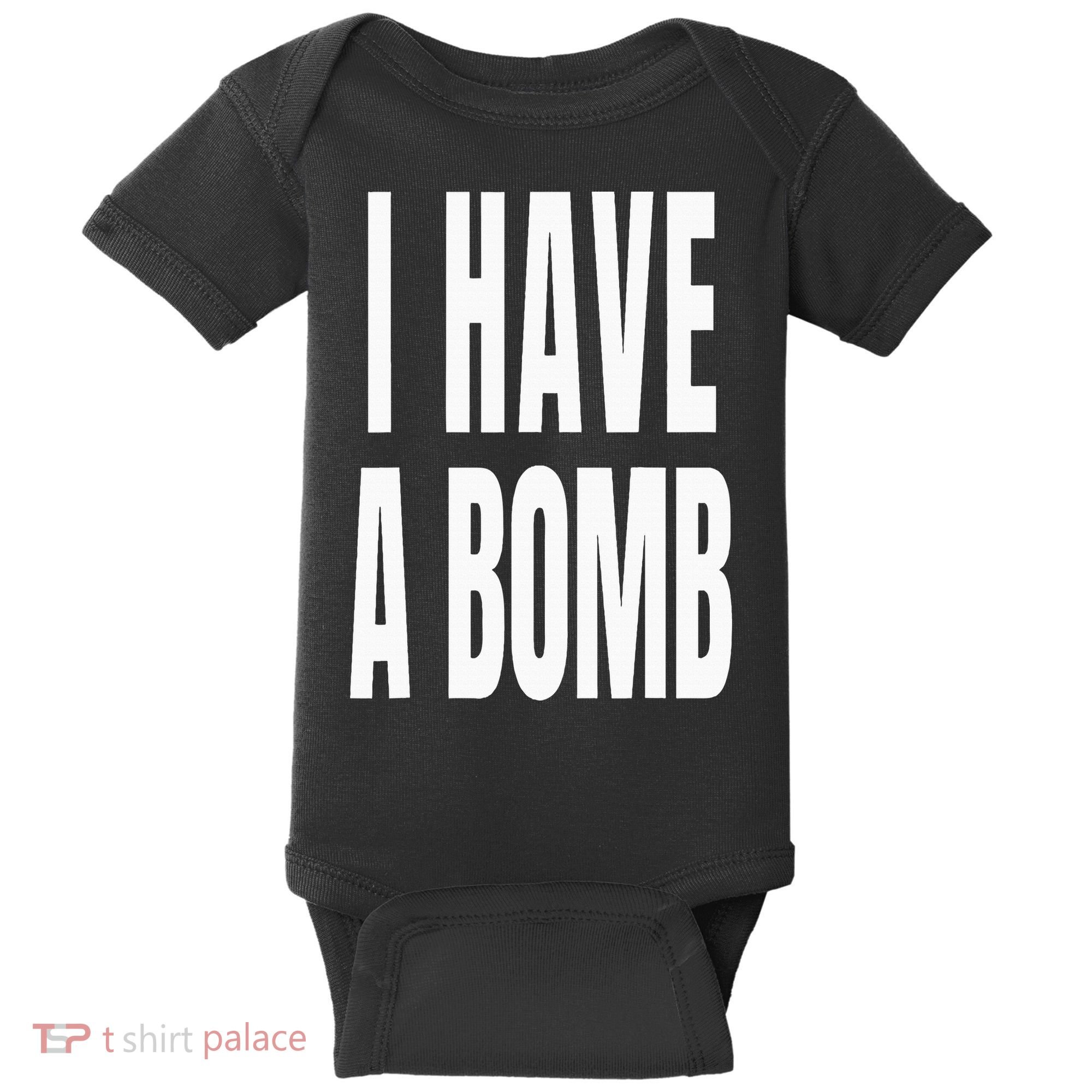 I Have A Bomb Baby Bodysuit