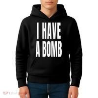 I Have A Bomb Kids Hoodie thumb 4