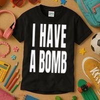 I Have A Bomb Kids T-Shirt thumb 3