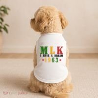 I Have A Dream Mlk Day 1963 Doggie Tank thumb 2