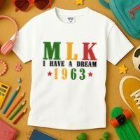 I Have A Dream Mlk Day 1963 Kids T-Shirt thumb 3