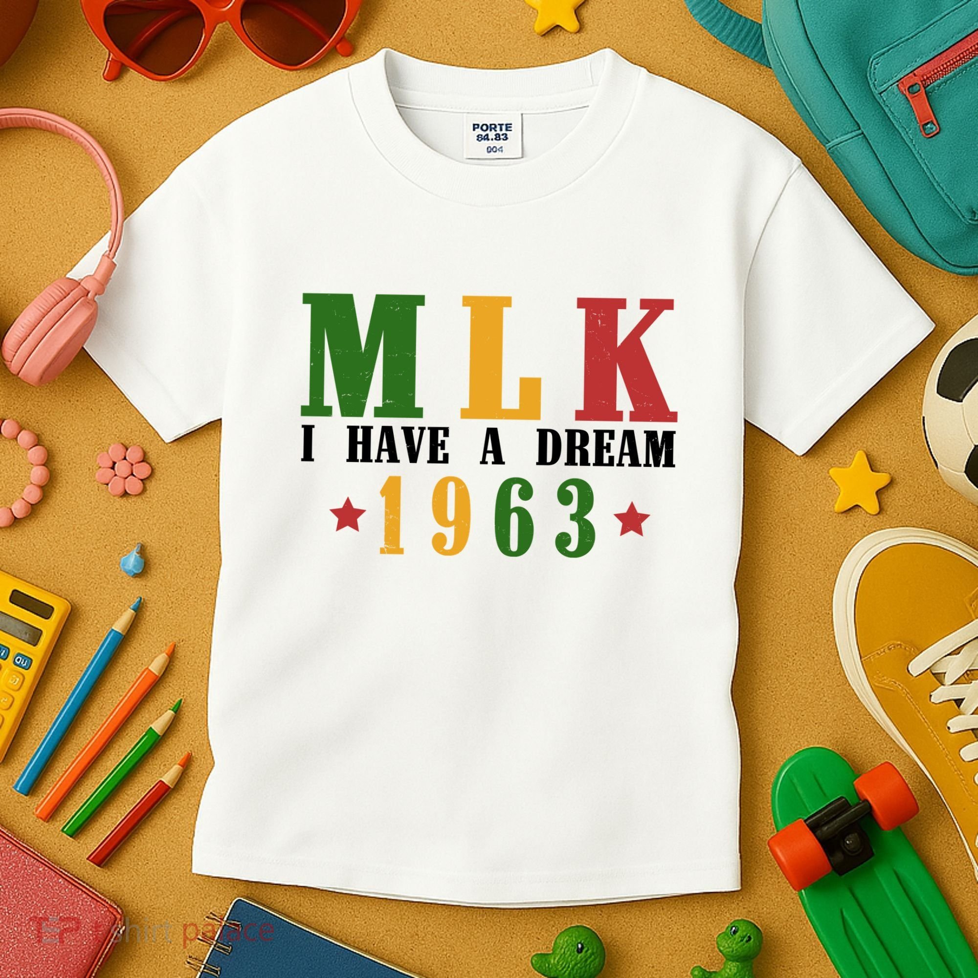 I Have A Dream Mlk Day 1963 Kids T-Shirt