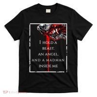 I Hold A Beast An Angel And A Madman Inside Me T-Shirt thumb 0