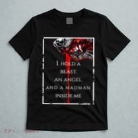 I Hold A Beast An Angel And A Madman Inside Me T-Shirt thumb 5