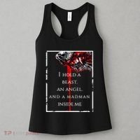 I Hold A Beast An Angel And A Madman Inside Me Women's Tank Top thumb 3