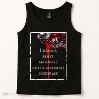 I Hold A Beast An Angel And A Madman Inside Me Tank Top thumb 2