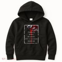 I Hold A Beast An Angel And A Madman Inside Me Kids Hoodie thumb 0