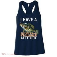 I Have A Crappie Attitude Fishing Women's Tank Top thumb 0