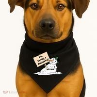 I'm Having A Meltdown USA-Made Doggie Bandana thumb 1