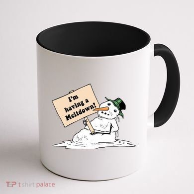 I'm Having A Meltdown Coffee Mug back
