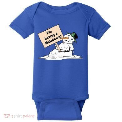I'm Having A Meltdown Baby Bodysuit