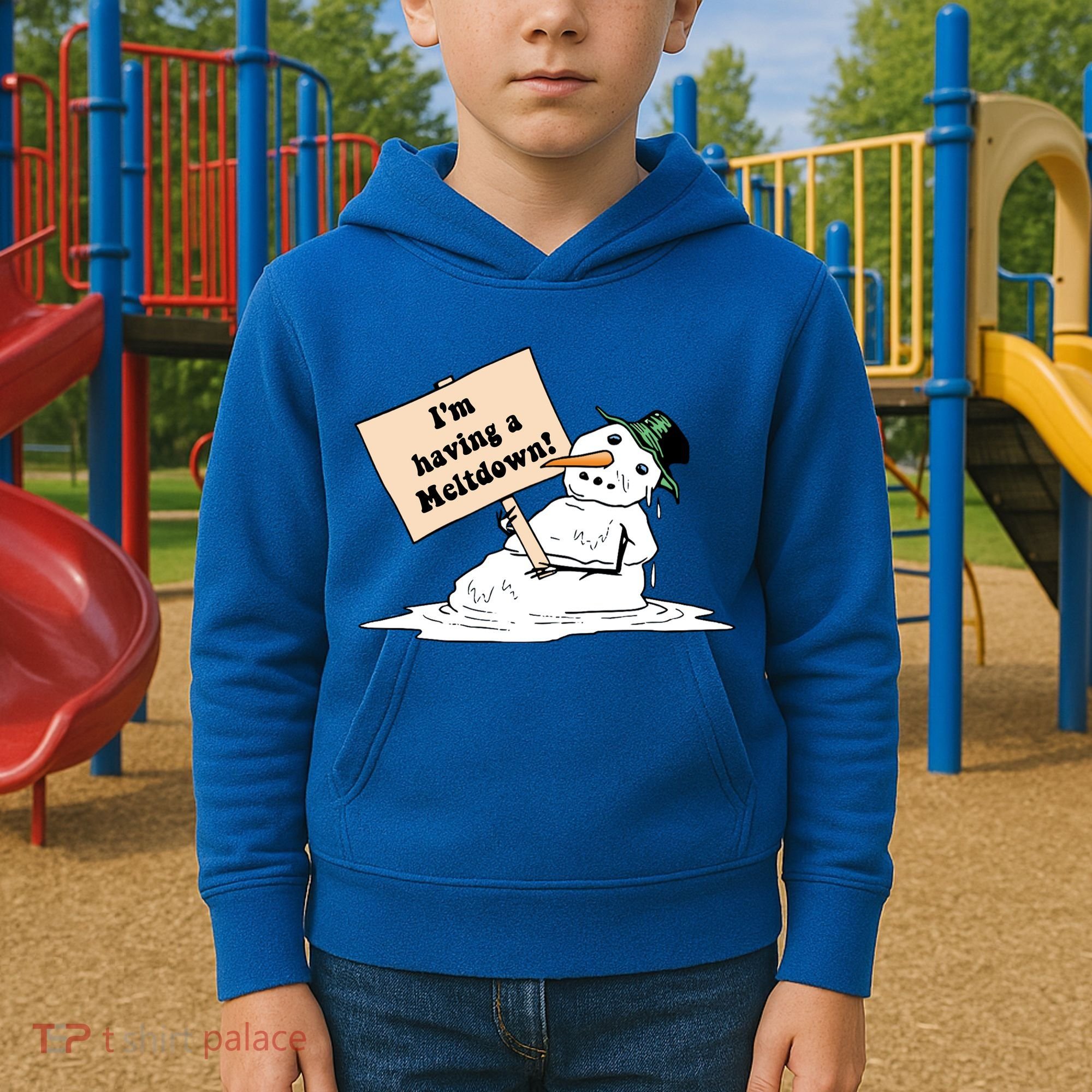 I'm Having A Meltdown Kids Hoodie