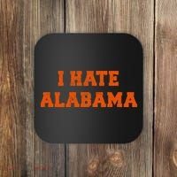 I Hate Alabama Orange And Blue Sports Fan Tailgating Coaster thumb 0