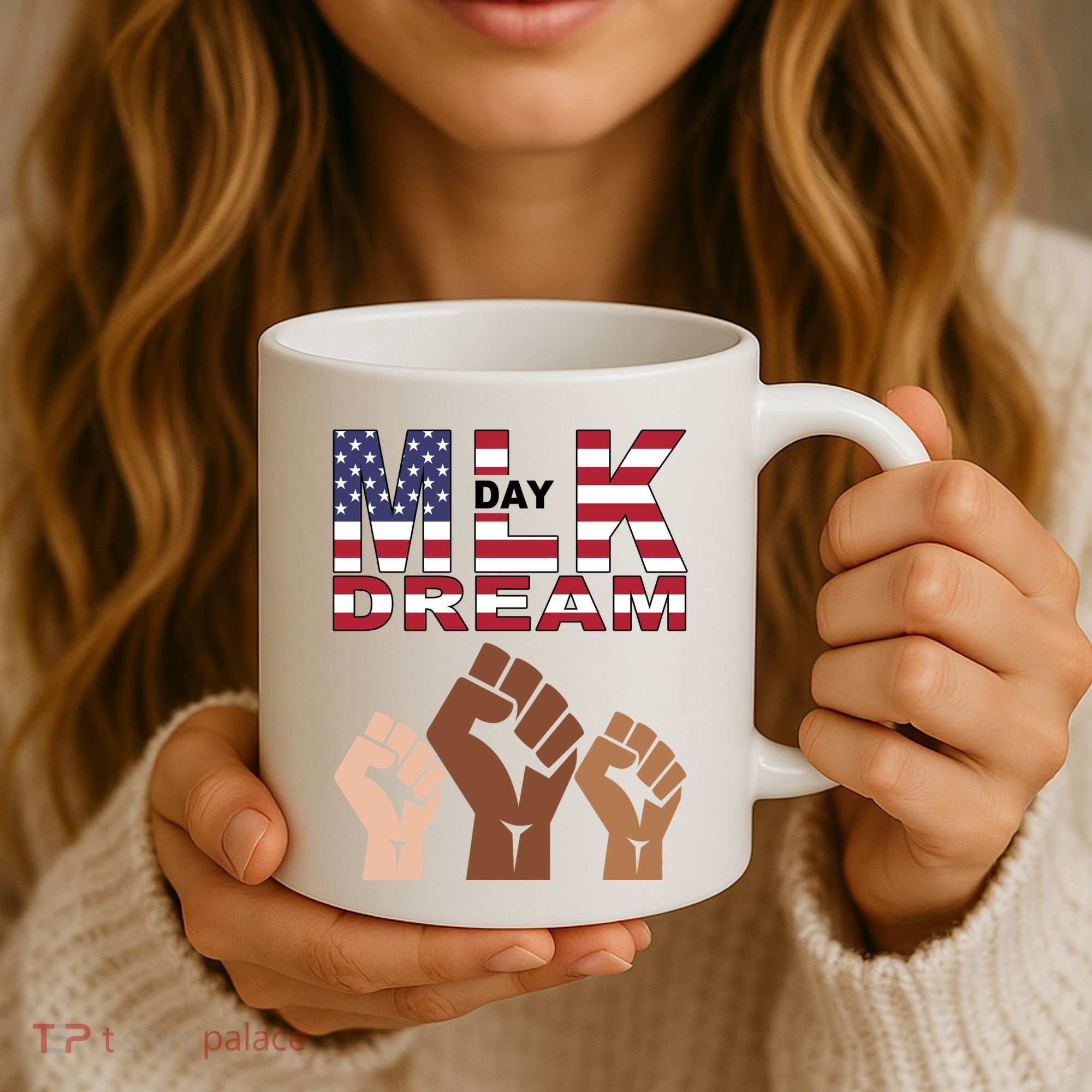 I Have A Dream Mlk Day Fist Up Coffee Mug