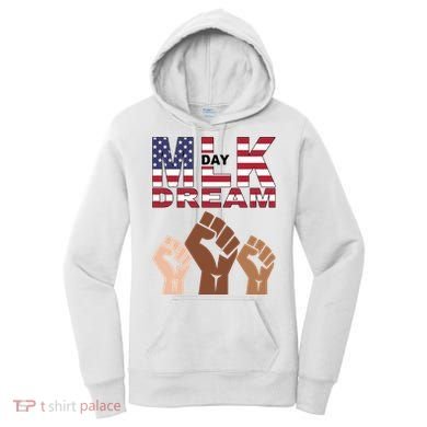 I Have A Dream Mlk Day Fist Up Women's Hoodie