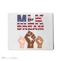 I Have A Dream Mlk Day Fist Up Mousepad thumb 0