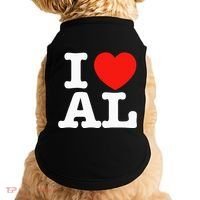 I Heart Alabama Love Doggie Tank thumb 0