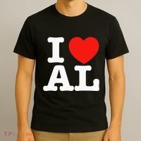 I Heart Alabama Love T-Shirt thumb 3